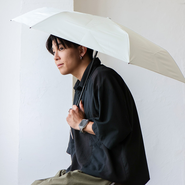 VitaFelice（ヴィータフェリーチェ） 日傘 折りたたみ 完全遮光 晴雨