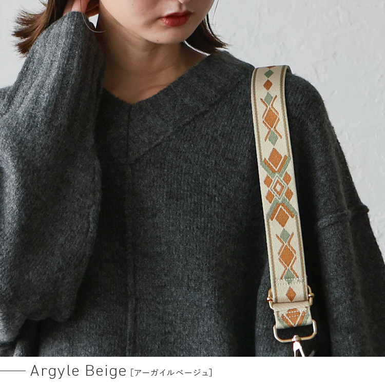 ameri vintage  ショルダーストラップ　ニット BUMPY MULTI BORDER KNIT TOP