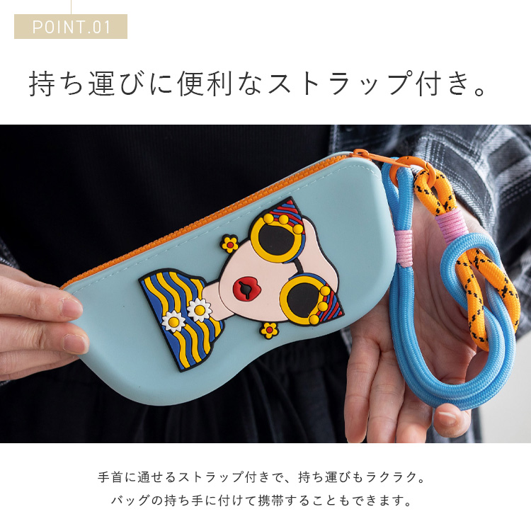 VitaFelice（ヴィータフェリーチェ） メガネケース おしゃれ バッグ