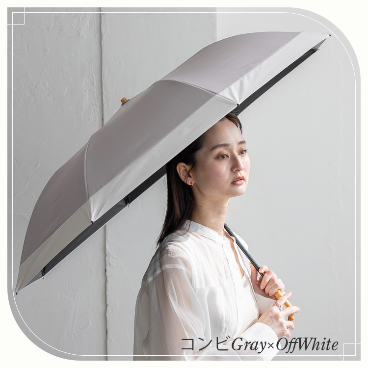 VitaFelice（ヴィータフェリーチェ） 日傘 完全遮光 折りたたみ 大きい