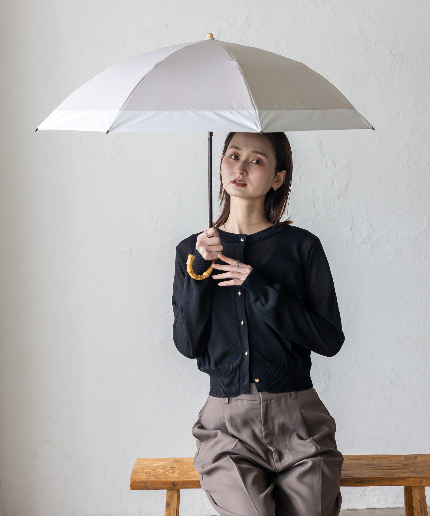 VitaFelice（ヴィータフェリーチェ） 日傘レディース 完全遮光 晴雨
