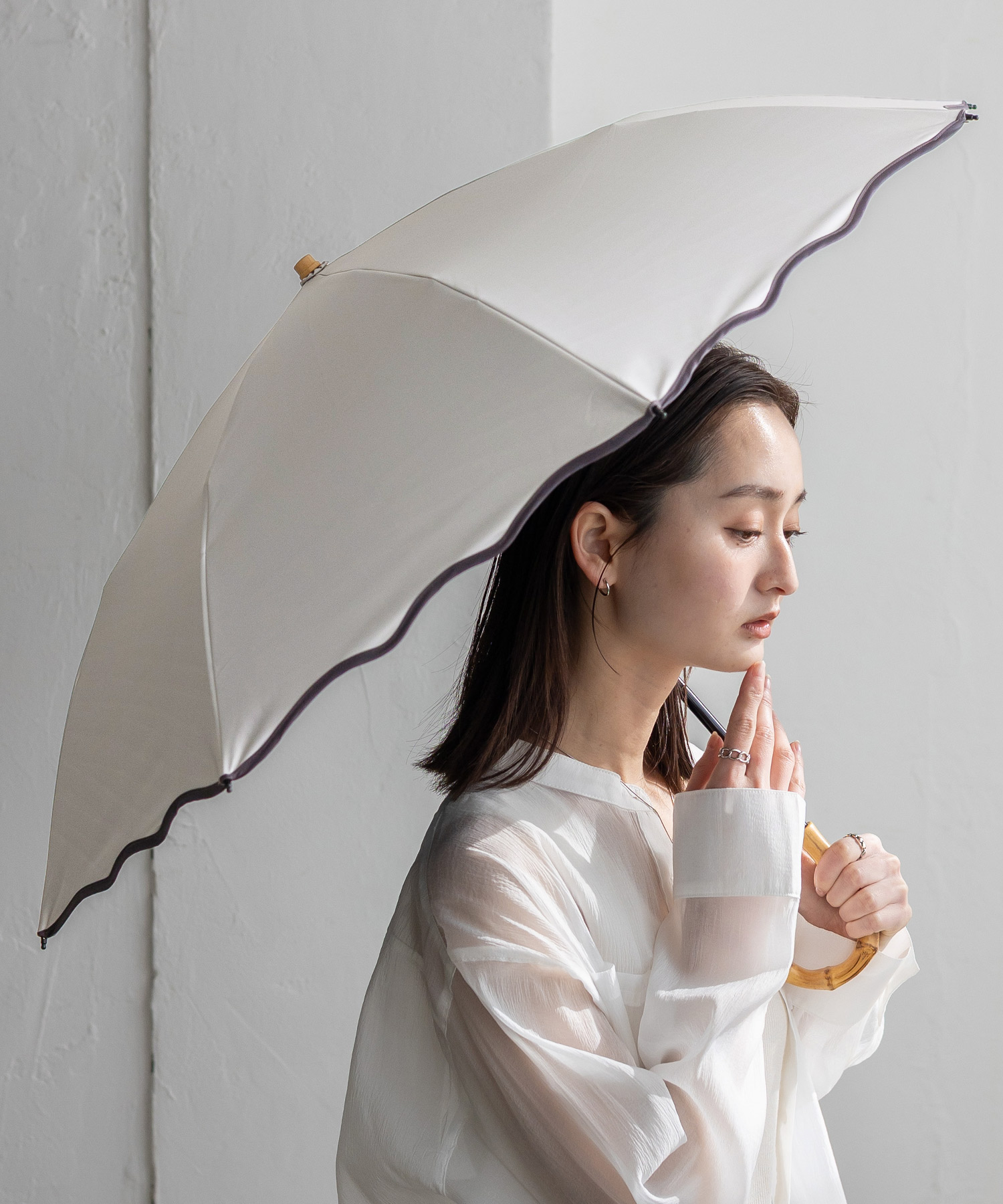 VitaFelice（ヴィータフェリーチェ） 日傘レディース 完全遮光 晴雨