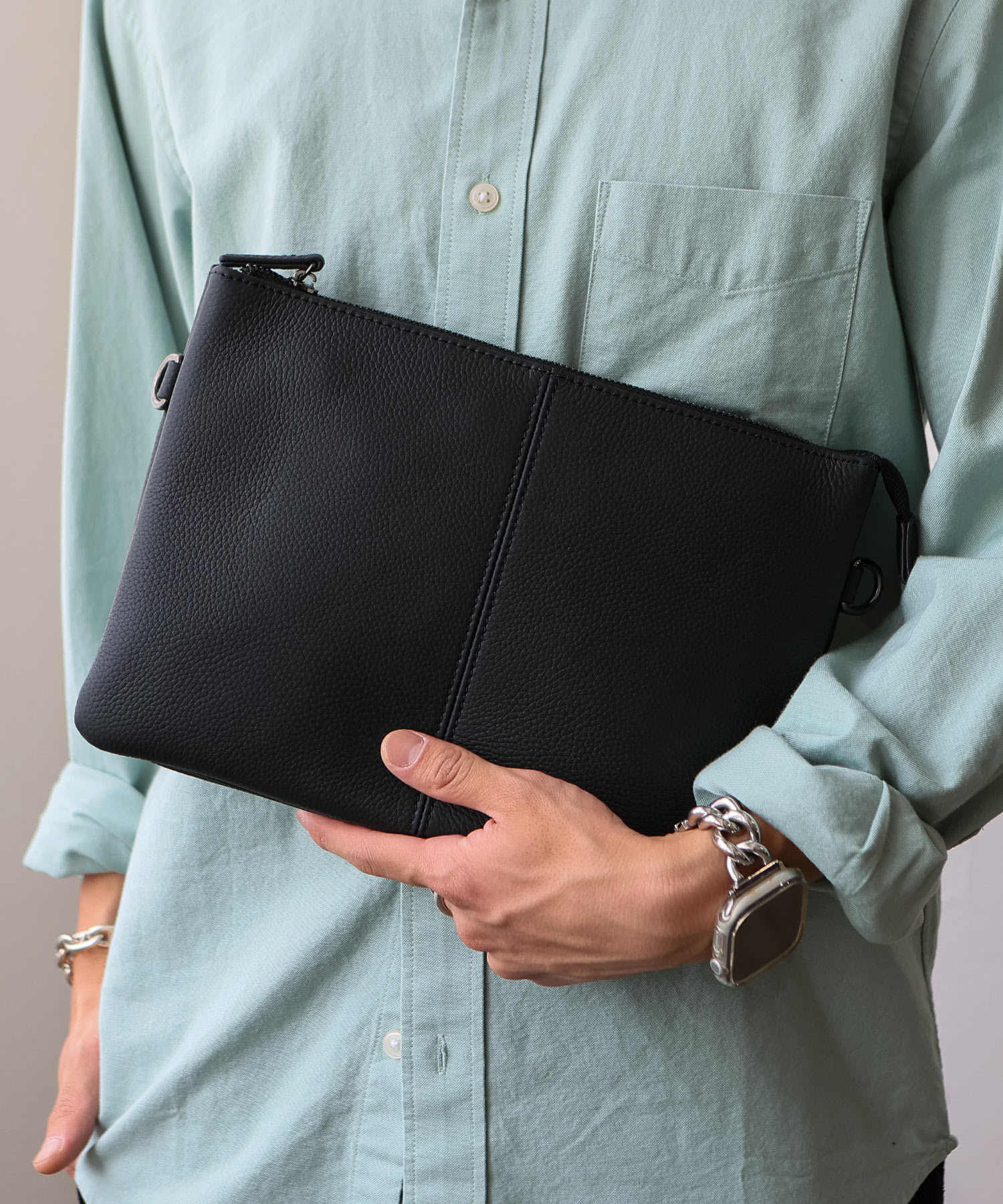 VitaFelice（ヴィータフェリーチェ） ショルダーバッグ メンズ 小さめ