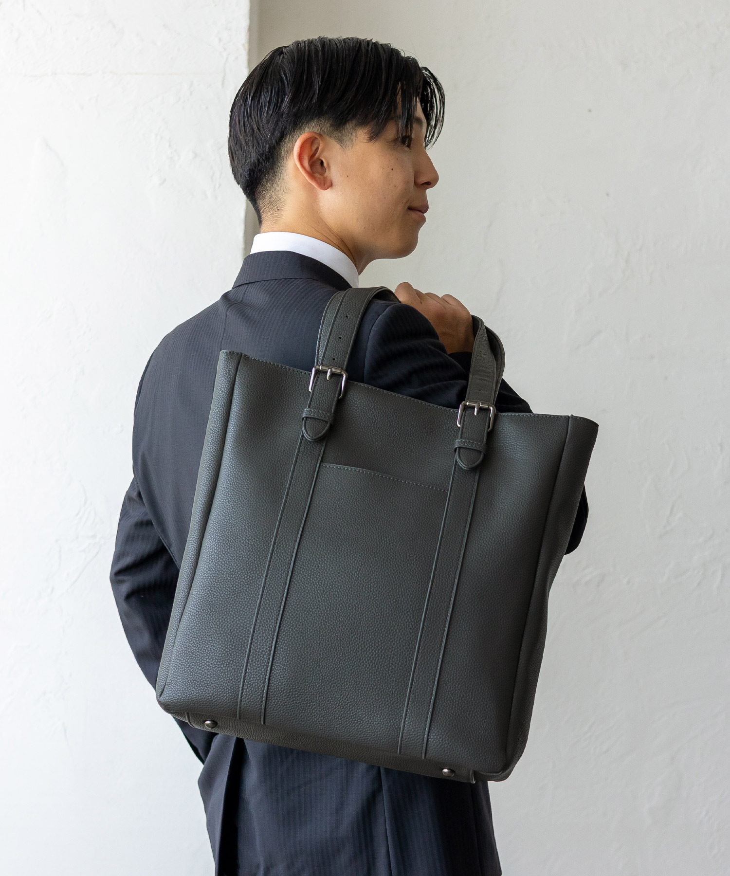 VitaFelice（ヴィータフェリーチェ） トートバッグ メンズ 縦型 A4