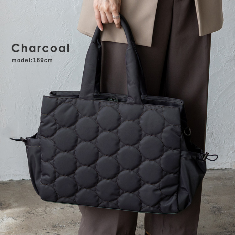 キルティングバッグ（レディースボストンバッグ）｜バッグ