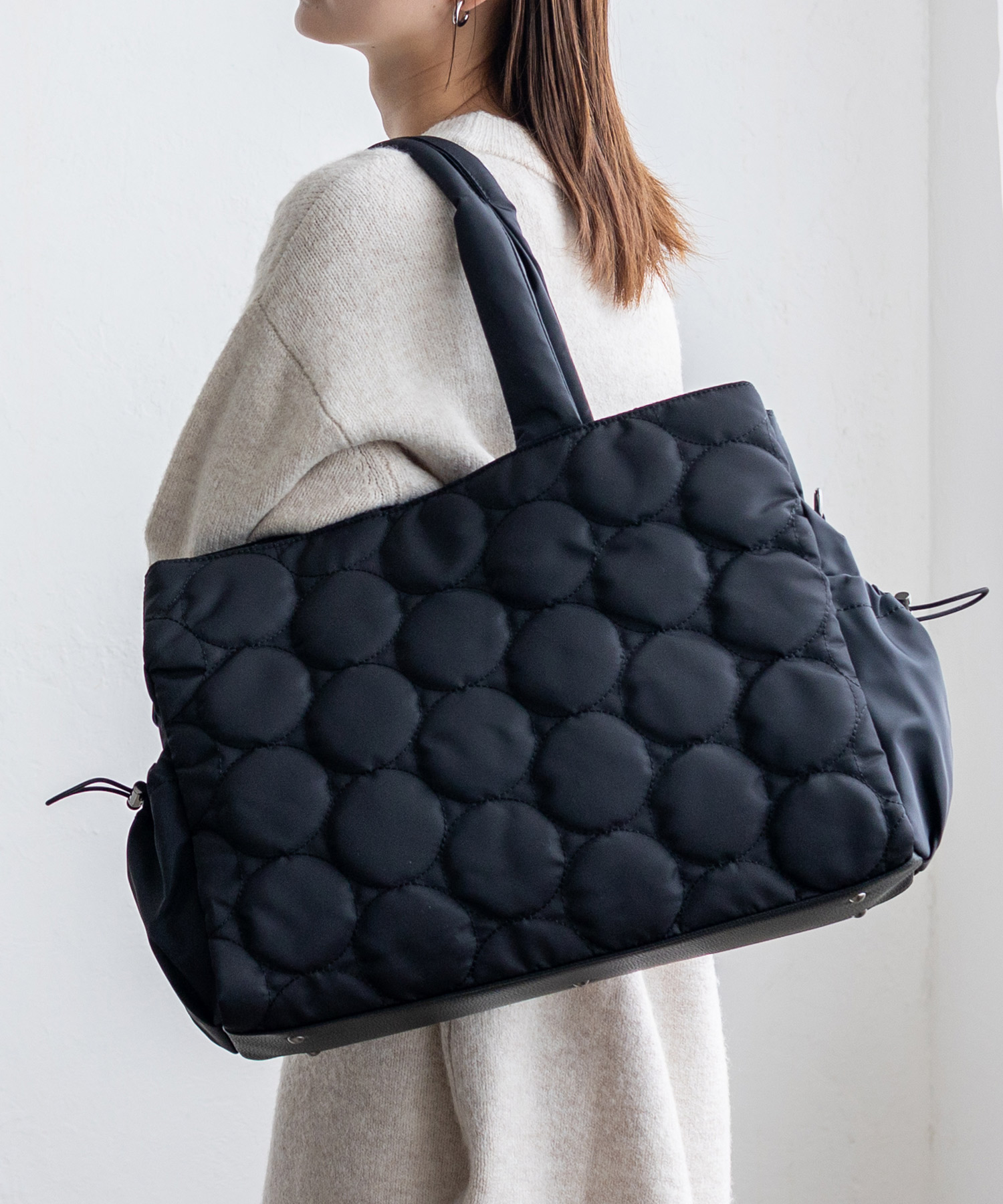 キルティングバッグ（レディースボストンバッグ）｜バッグ