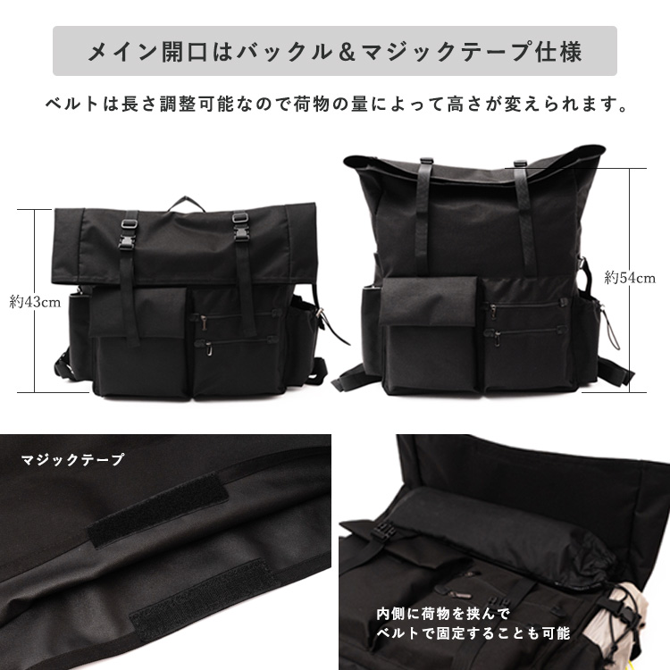 VitaFelice（ヴィータフェリーチェ） リュックサック 8ポケット