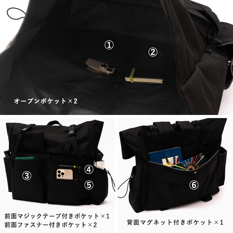 VitaFelice（ヴィータフェリーチェ） リュックサック 8ポケット