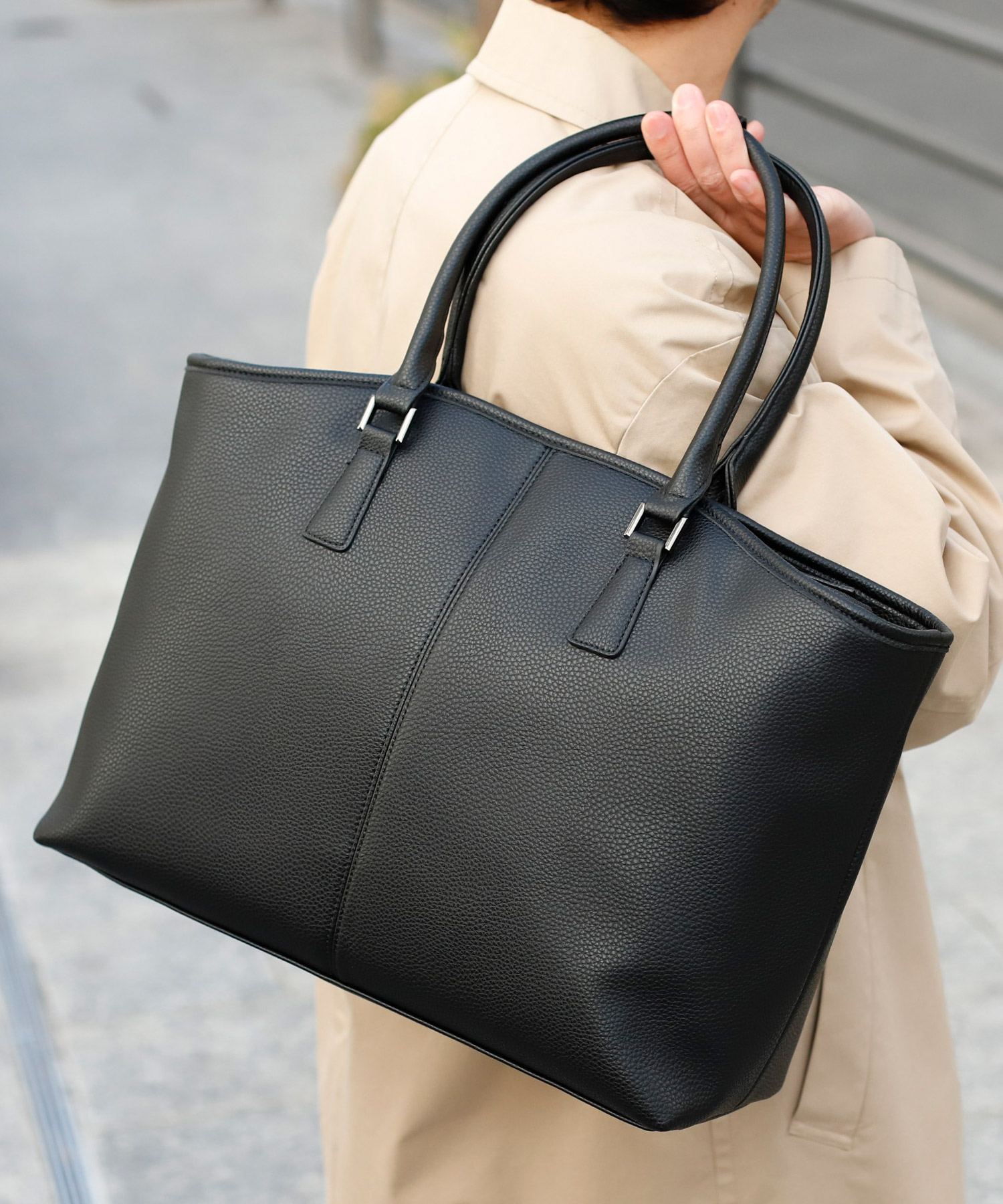 VitaFelice（ヴィータフェリーチェ） トートバッグ メンズ 大きめ