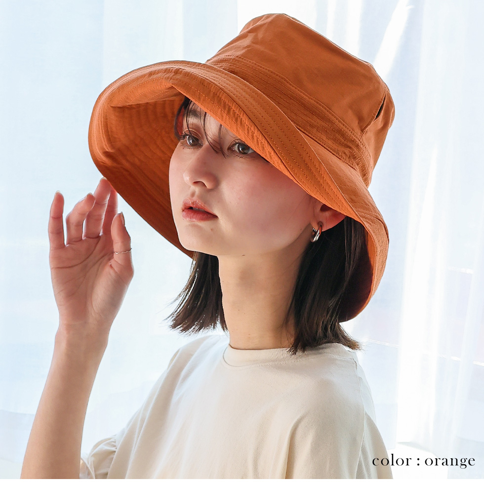 VitaFelice コカゲル 帽子 レディース 熱遮断 -10℃ ツバ広ハット