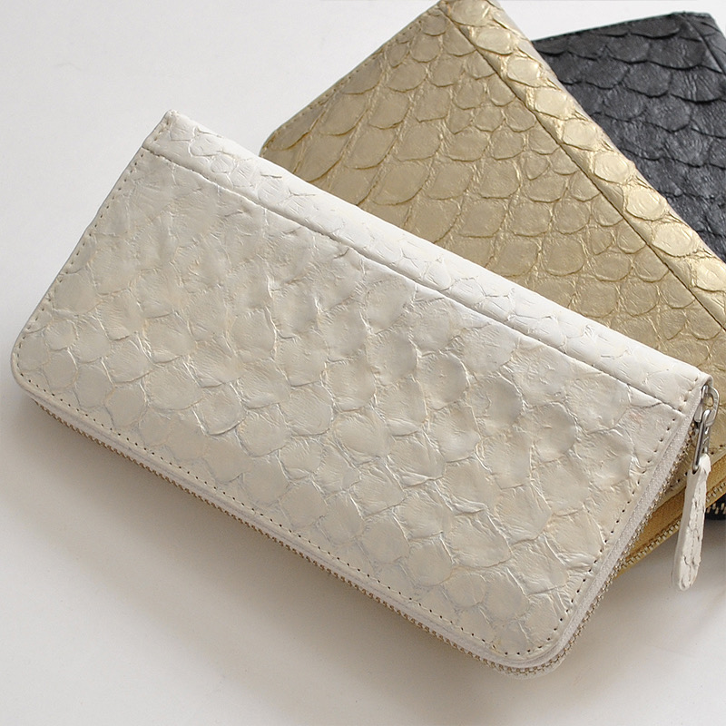 VitaFelice（ヴィータフェリーチェ） 長財布 メンズ 蛇革 財布