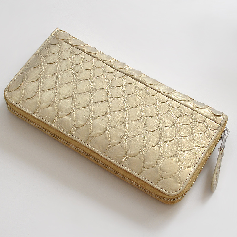 VitaFelice（ヴィータフェリーチェ） 長財布 メンズ 蛇革 財布