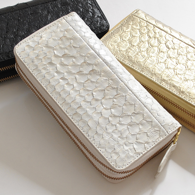 VitaFelice（ヴィータフェリーチェ） 長財布 メンズ レディース 蛇革