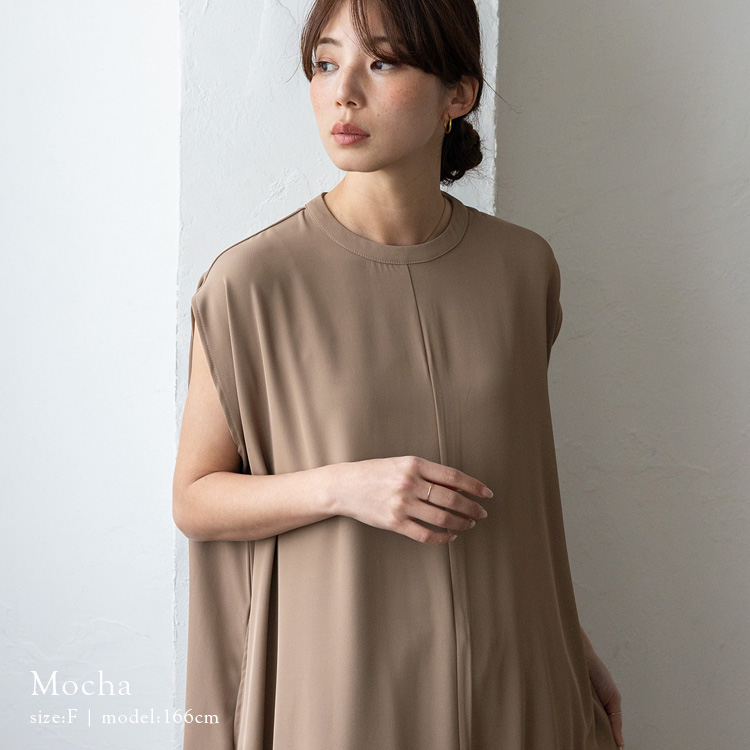 No Rule No Line sale フレンチスリーブ ワンピース レディース A