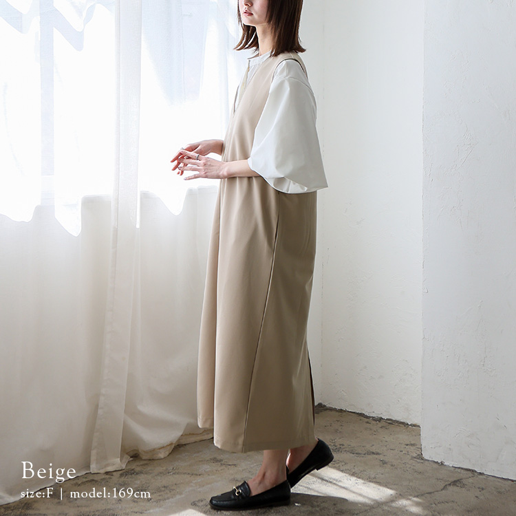 No Rule No Line sale ジャンパースカート ワンピース レディース V