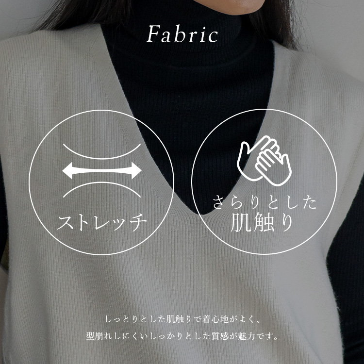 VitaFelice（ヴィータフェリーチェ） ベスト レディース ニットベスト