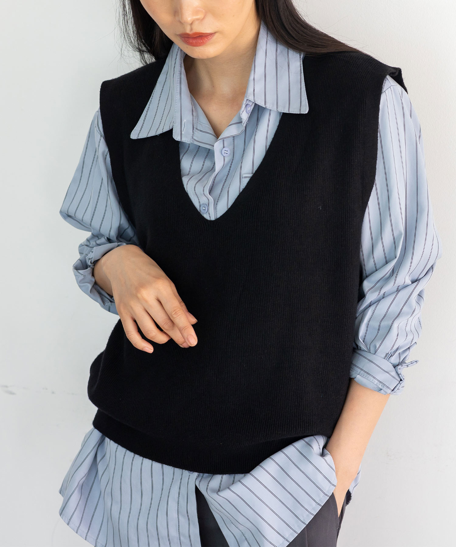 VitaFelice（ヴィータフェリーチェ） ベスト レディース ニットベスト