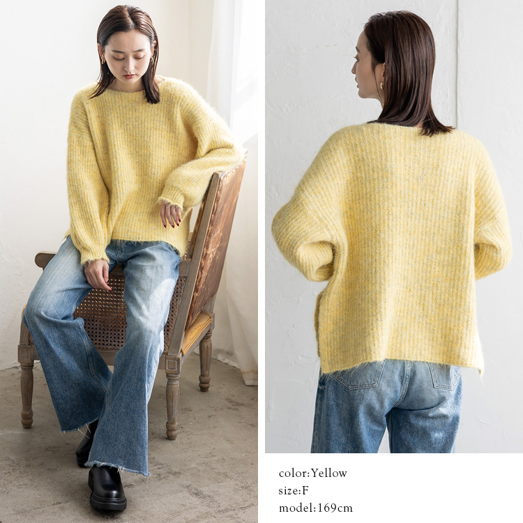 VitaFelice（ヴィータフェリーチェ） SALE スパンコール ラメ ニット