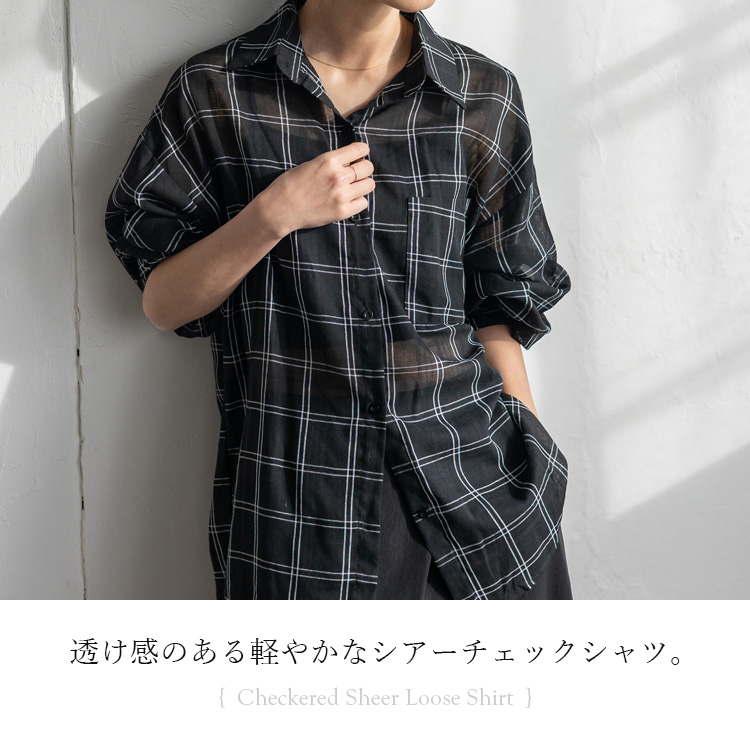 VitaFelice（ヴィータフェリーチェ） シャツ 長袖 レディース オーバー