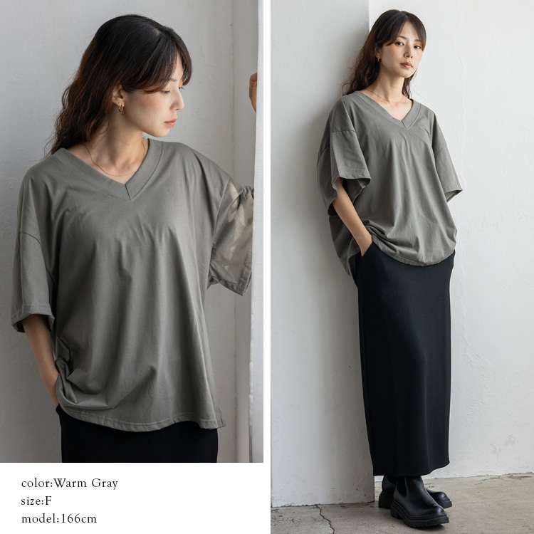 VitaFelice（ヴィータフェリーチェ） Tシャツ レディース 半袖 大きい
