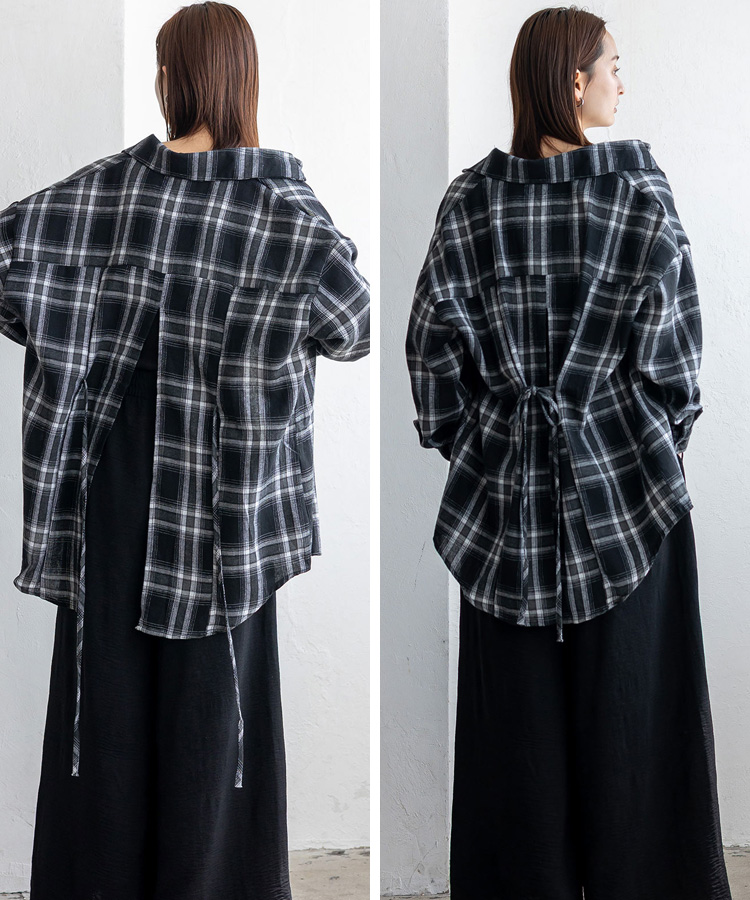VitaFelice（ヴィータフェリーチェ） SALE チェックシャツ レディース