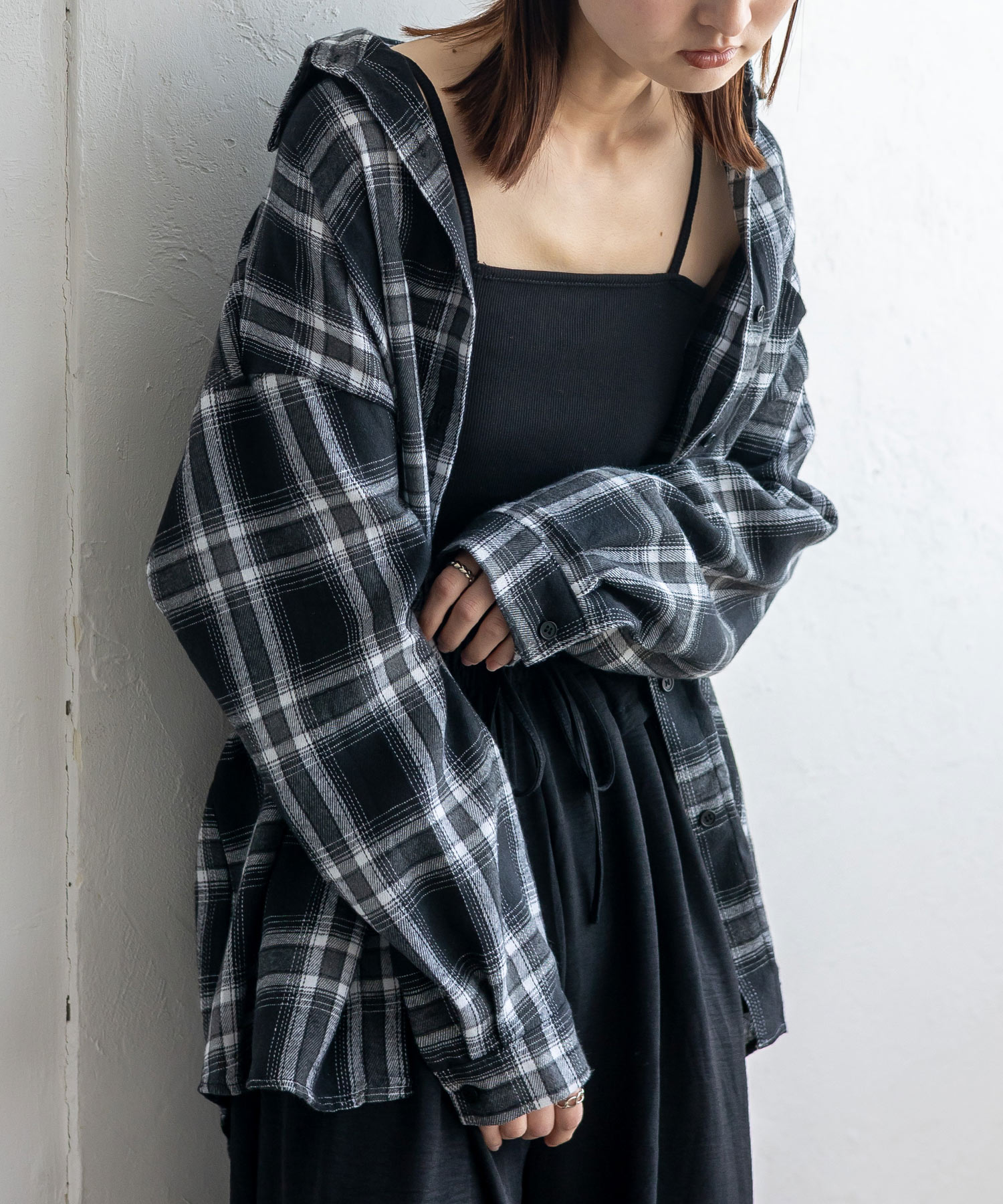 VitaFelice（ヴィータフェリーチェ） チェックシャツ レディース