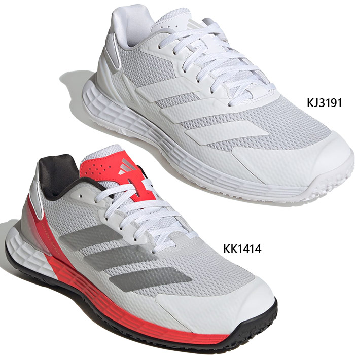 【美品】アディダスの テニスシューズ オムニコート用　25.5㌢ adidas（アディダス） メンズ レディース ディファイアント スピード