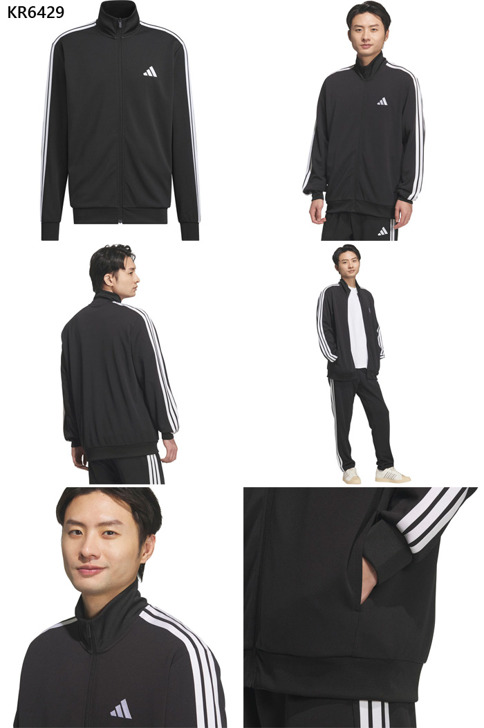 adidas（アディダス） メンズ M MH 3S トラックトップ ジャージ