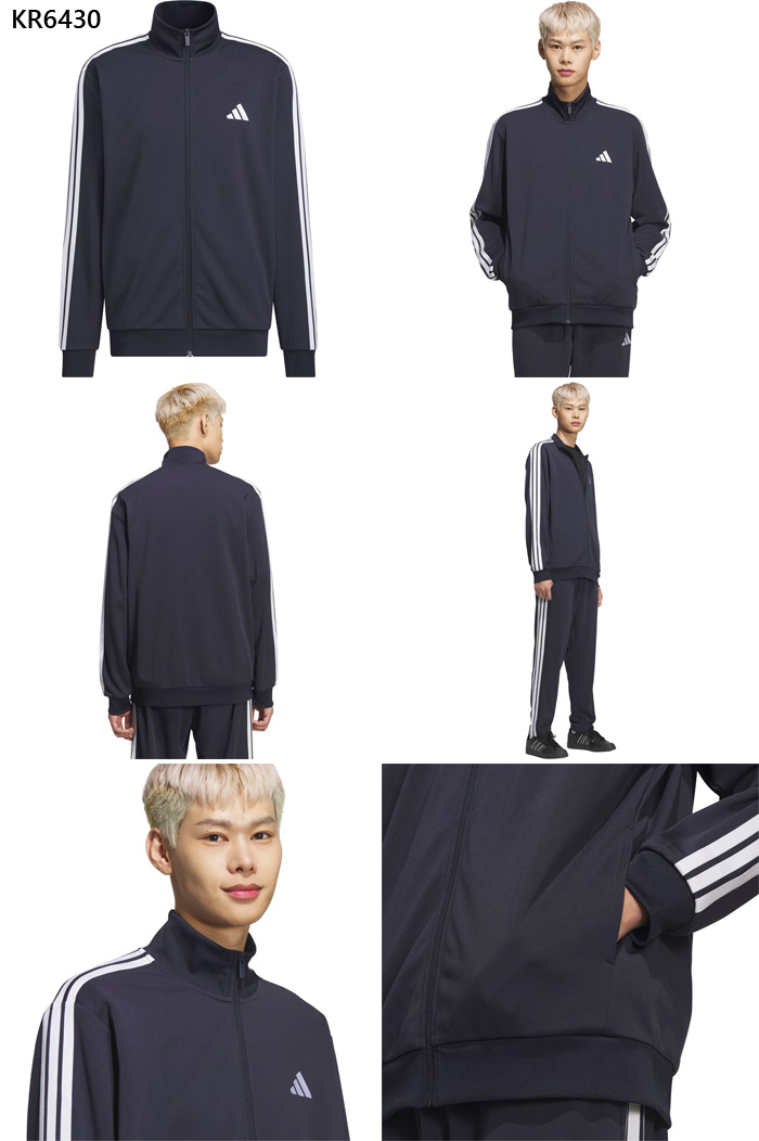 adidas（アディダス） メンズ M MH 3S トラックトップ ジャージ