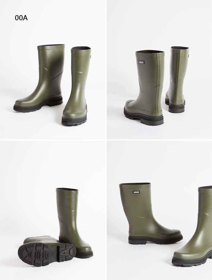AIGLE 長靴 AIGLE（エーグル） メンズ ミッドレイン ラバーブーツ カジュアル