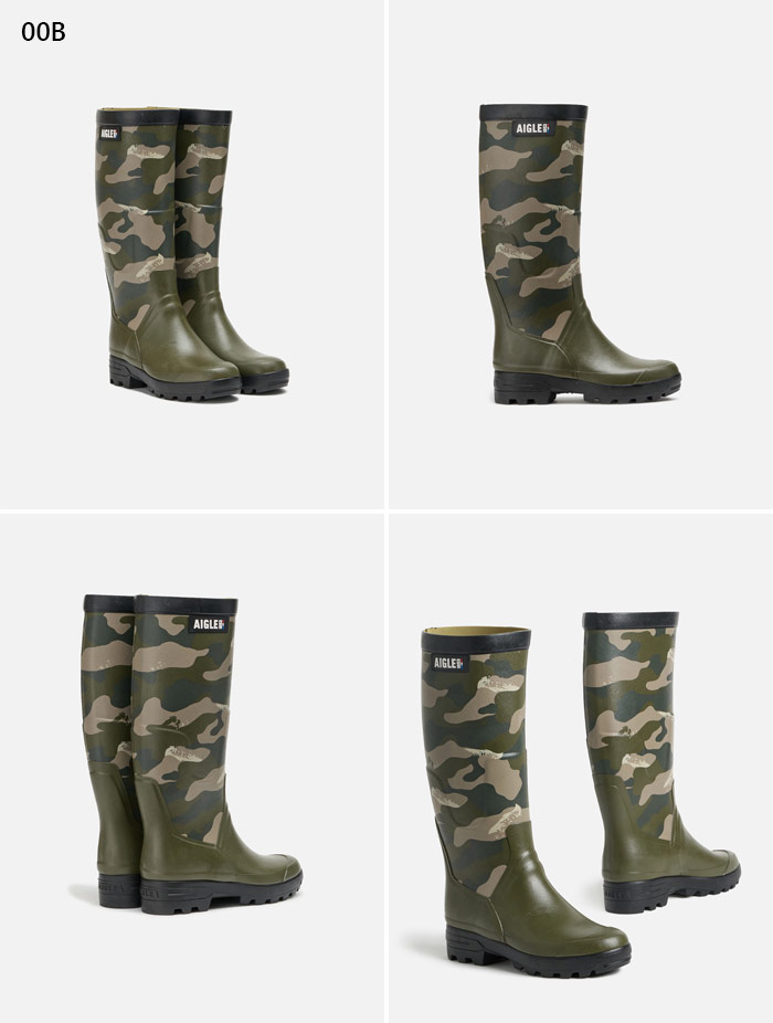 AIGLE（エーグル） メンズ ベニル ラバーブーツ カジュアルシューズ