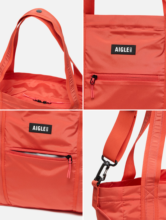 AIGLE（エーグル） 15L メンズ レディース 撥水 パッカブル トート