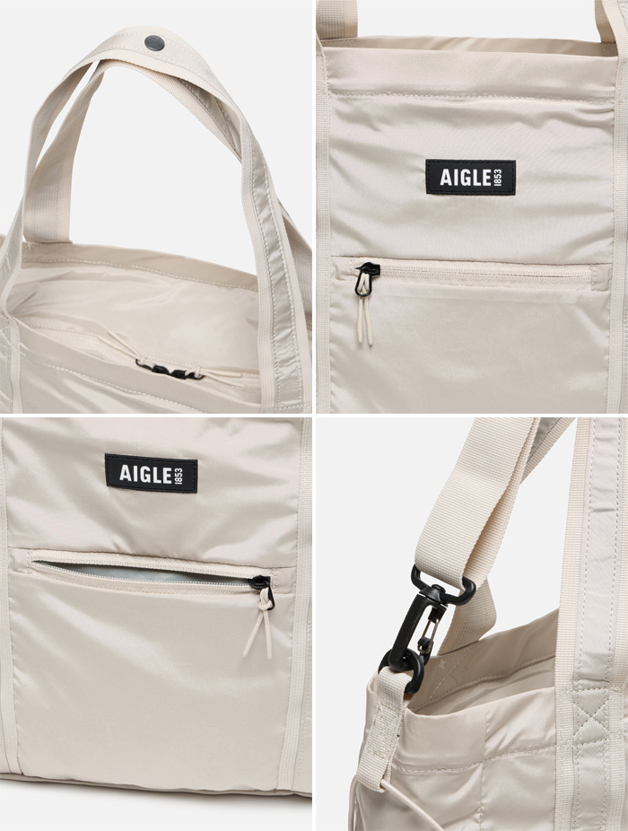 AIGLE（エーグル） 15L メンズ レディース 撥水 パッカブル トート
