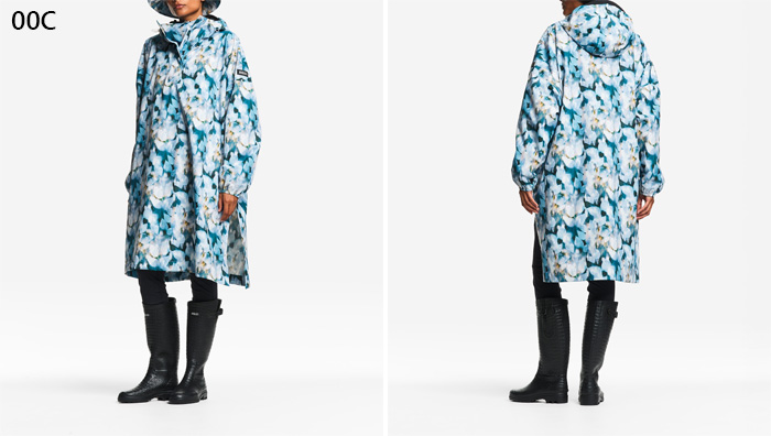 AIGLE（エーグル） レディース 防水 軽量 パッカブルポンチョ レイン