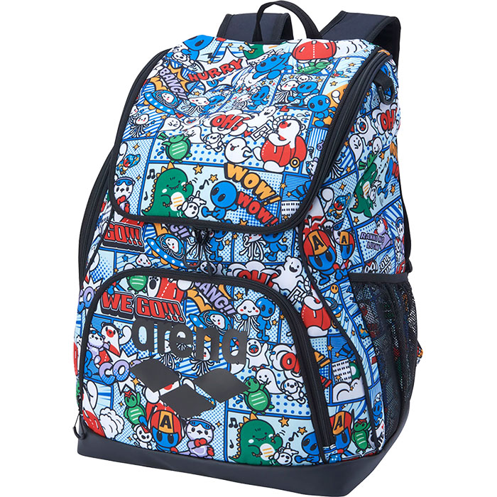 35L アリーナ メンズ レディース バックパック リュックサック デイパック バッグ 鞄 水泳用品 総柄 送料無料 arena AS5FBP31U アリーナ（arena） 35L メンズ レディース バックパック リュック
