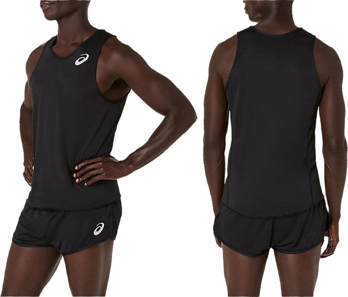 asics ランニングシャツ、ランニングパンツ ASICS（アシックス） メンズ ジュニア ランニングシャツ 陸上競技