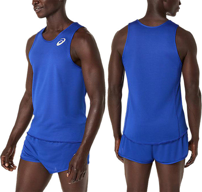 ASICS（アシックス） メンズ ジュニア ランニングシャツ 陸上競技