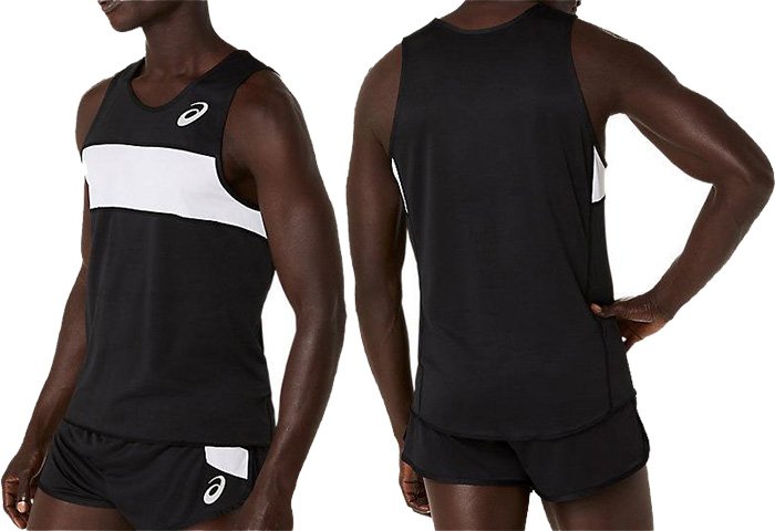 ASICS（アシックス） メンズ ジュニア ランニングシャツ 陸上競技