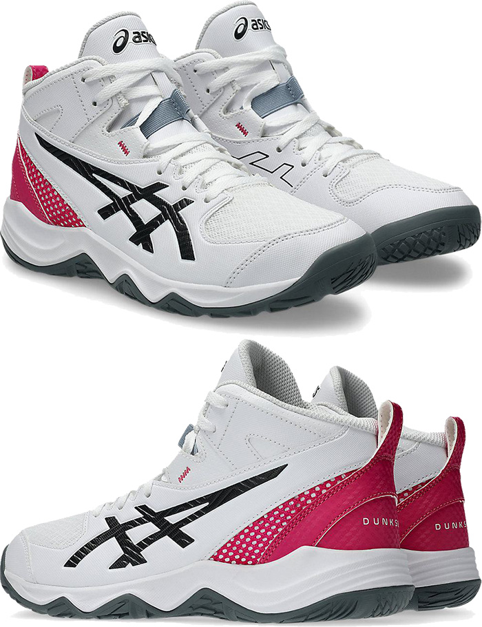 ASICS（アシックス） 普通幅 ジュニア キッズ ダンクショット DUNKSHOT