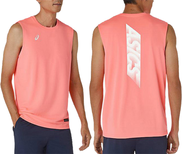 ASICS（アシックス） メンズ ドライノースリーブシャツ ジョギング