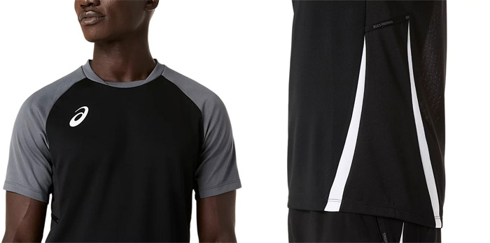 ASICS（アシックス） メンズ プラクティス半袖シャツ サッカーウェア
