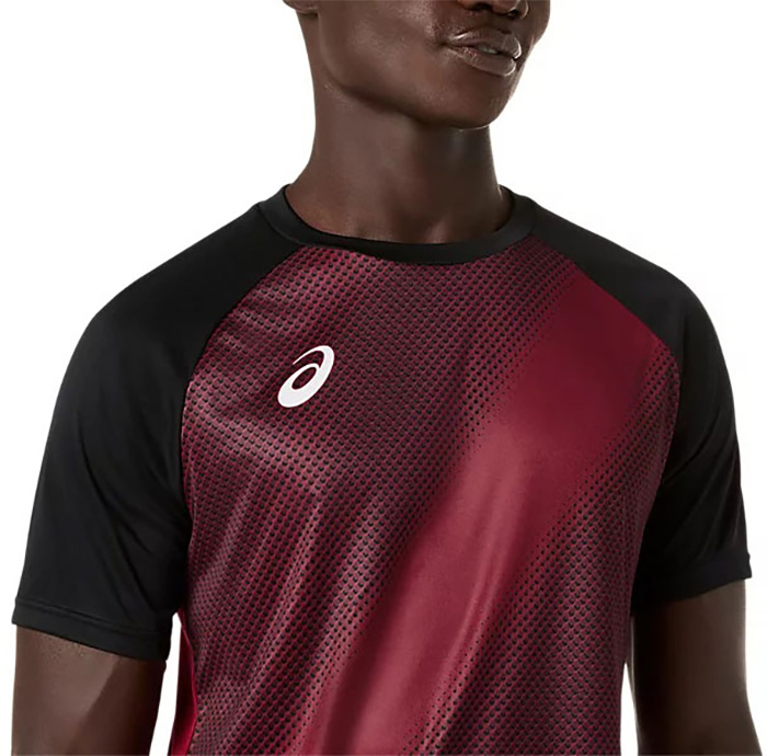 ASICS（アシックス） メンズ プラクティスグラフィック半袖シャツ