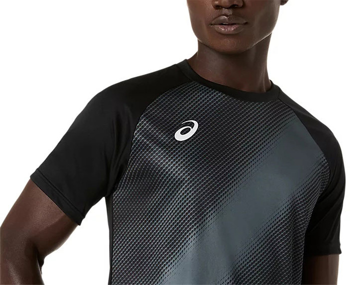 ASICS（アシックス） メンズ プラクティスグラフィック半袖シャツ