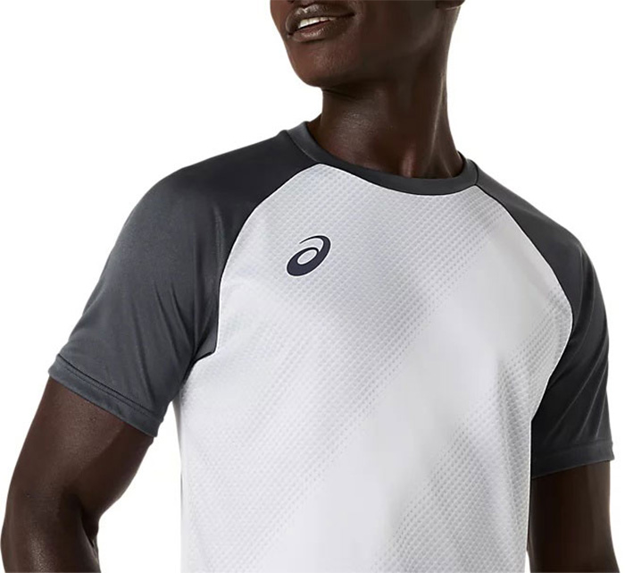 ASICS（アシックス） メンズ プラクティスグラフィック半袖シャツ