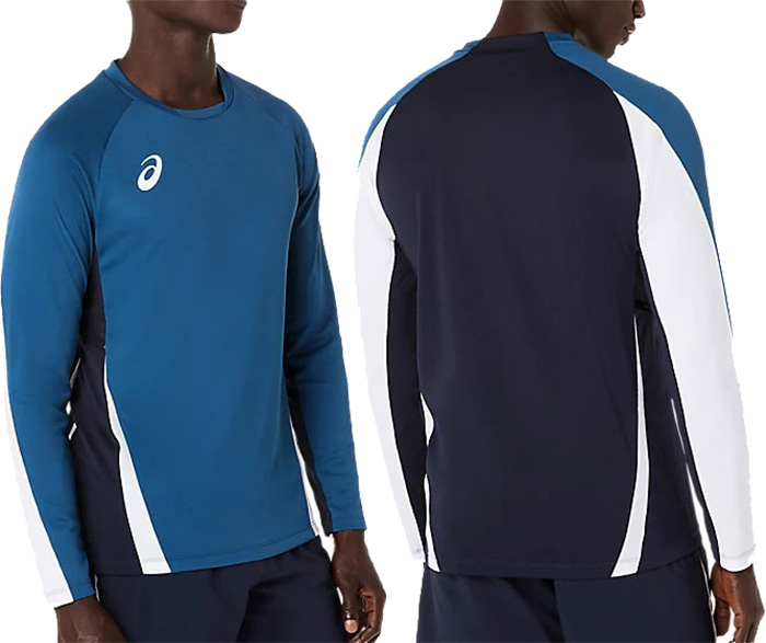 ASICS(アシックス) メンズ レディース プラクティス長袖シャツ ASICS(アシックス) メンズ レディース プラクティス長袖シャツ