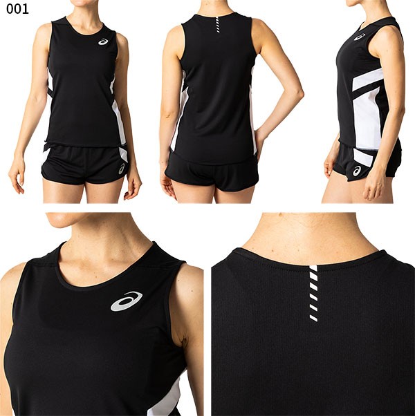 アシックス　陸上　女子　ランニングシャツ　ランニングパンツ　レディースL 上下 ASICS ◇◇メール便発送 ＜アシックス＞ 【ASICS】 20SS