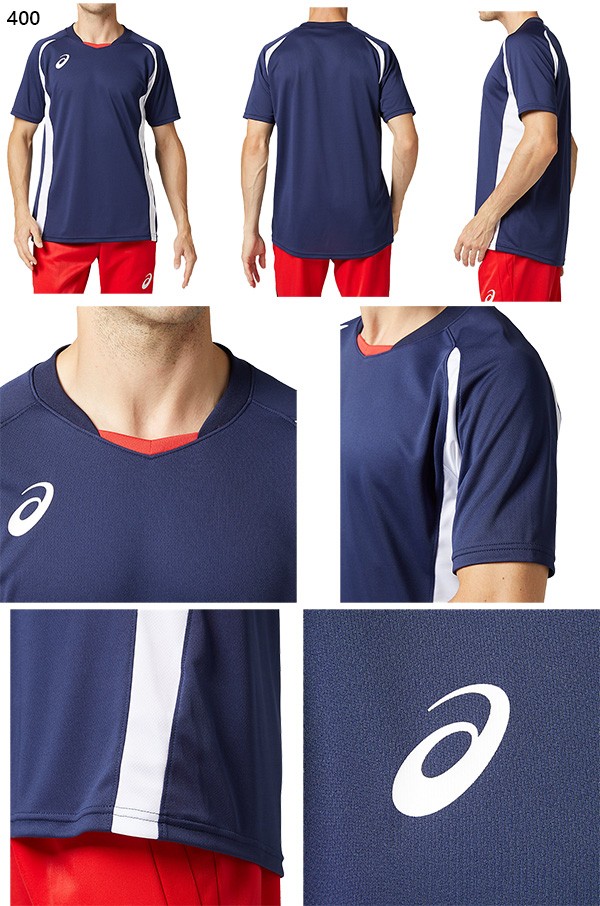 アシックス メンズ ゲームシャツ サッカーウェア フットサルウェア トップス 半袖Tシャツ 2101A061 :asics-5571:バイタライザー  - 通販 - Yahoo!ショッピング