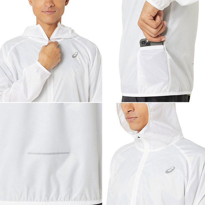 ASICS（アシックス） メンズ ランニングパッカブルライトジャケット