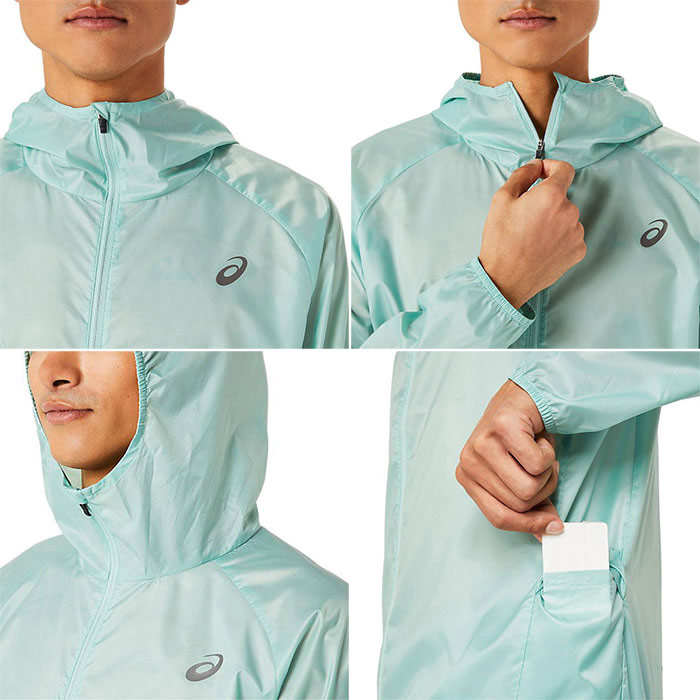 ASICS（アシックス） メンズ ランニングパッカブルライトジャケット