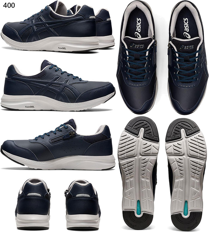 ASICS（アシックス） 4E 幅広 メンズ ゲルファンウォーカー GEL
